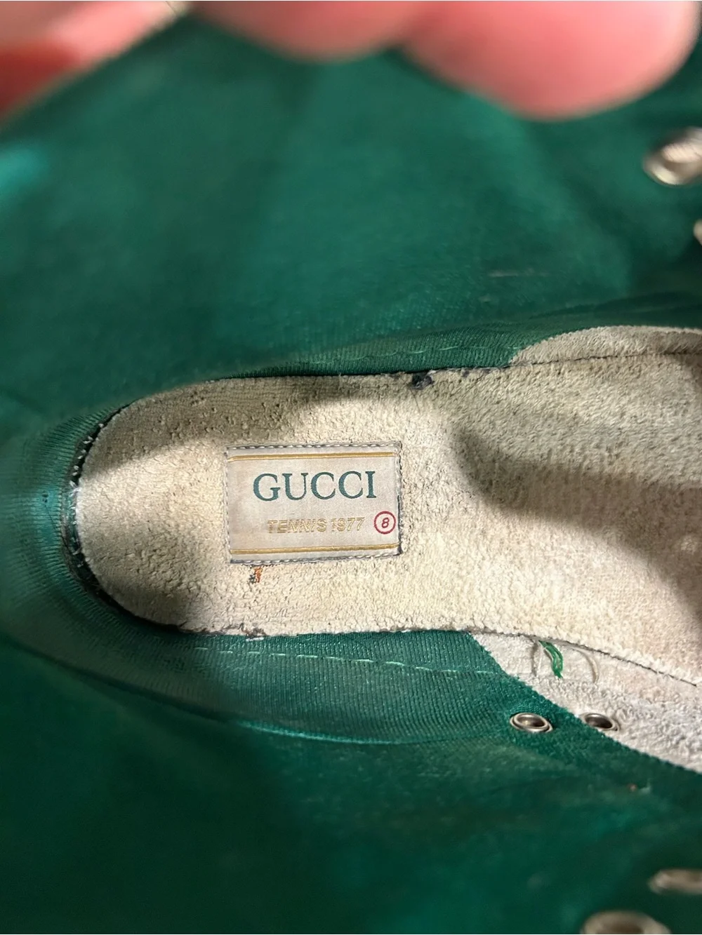 Gucci Tennis 1977 high-top sneakers